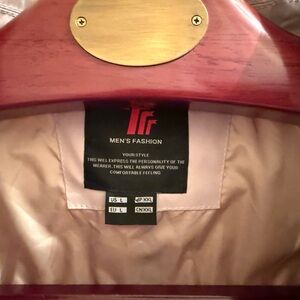 Men's Fashion Beige Jacket - large